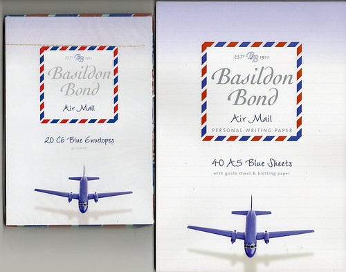 Basildon bond blue - bond, mail