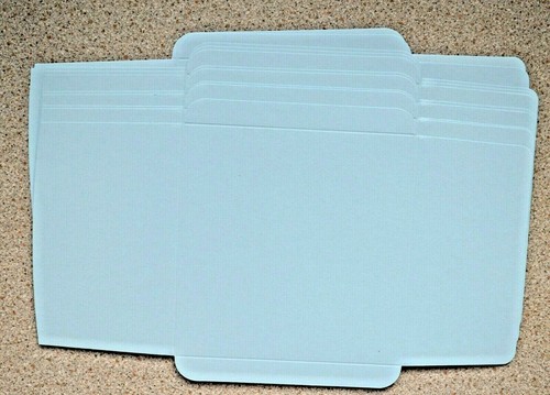 Cut scored baby blue - c6, &