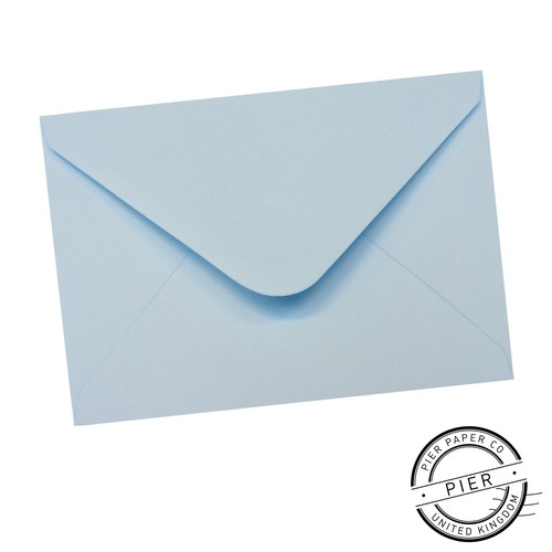 Pastel soft blue envelopes - soft,