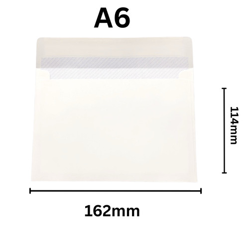 White plain envelopes self - envelopes,
