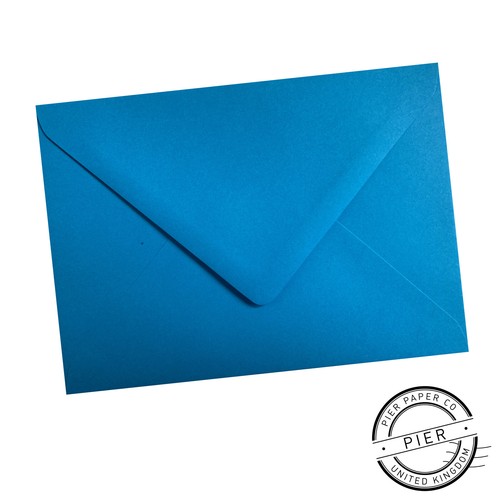 Kingfisher blue envelopes - kingfisher, c6