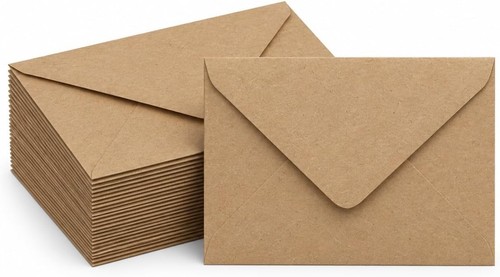 Fleck kraft envelopes brown - fleck,